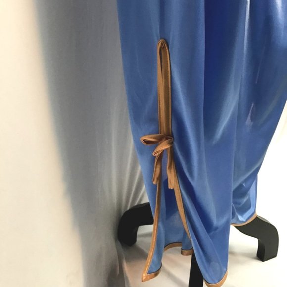 Satin, "Vintage Look", 2-PC Pajamas - Picture 8 of 12